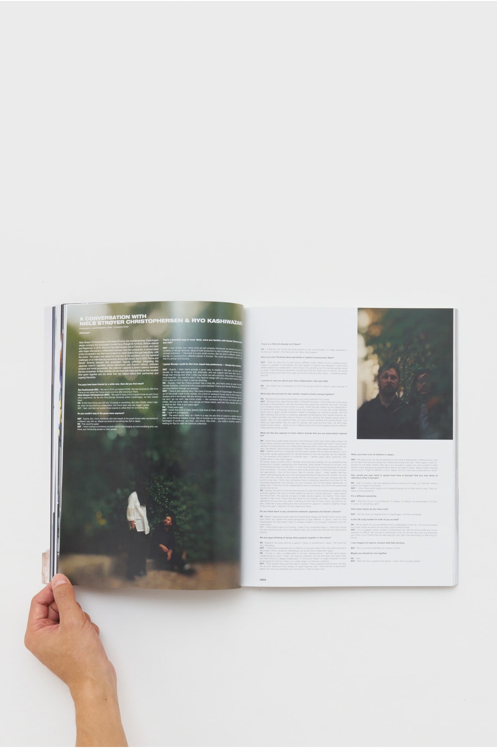 THE NEW ORDER ISSUE 36｜スキマ Hender Scheme Official Online Shop