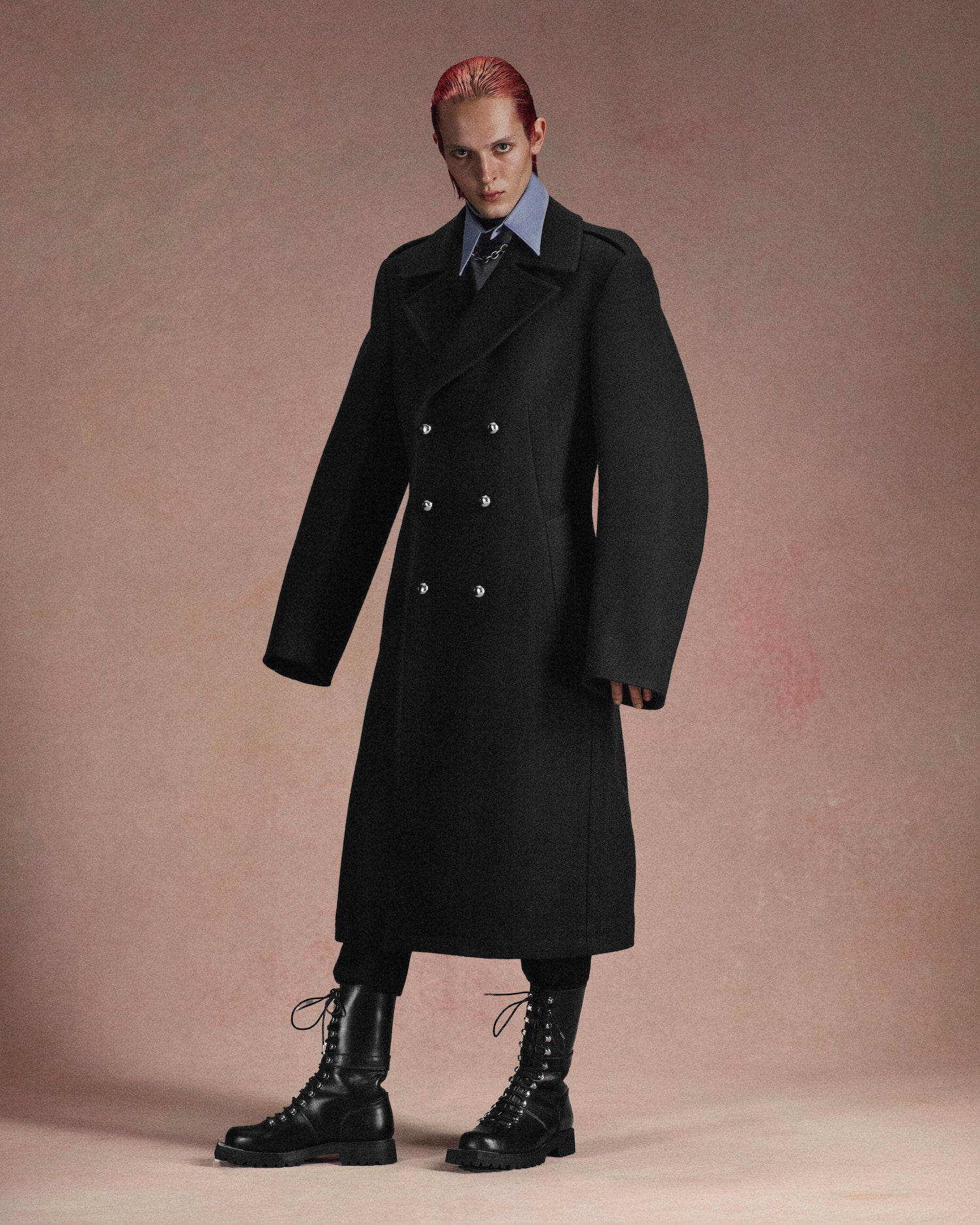 METAL TOE COMBAT BOOTS