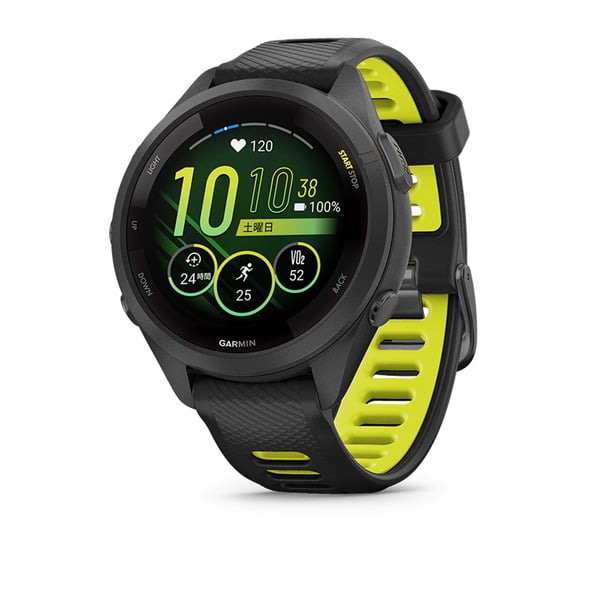SALE】 GARMIN ガーミン Forerunner 265S Black Suica対応 010-02810