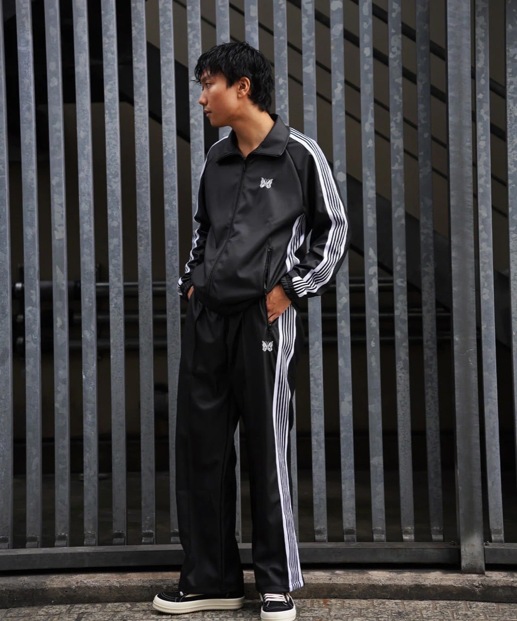 NEEDLES/ニードルズ【LHP別注】TRACK PANT - SYNTHETIC LEATHER(XS