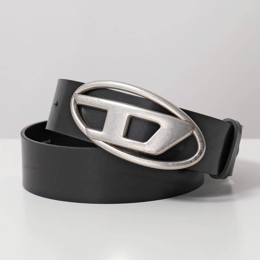 Diesel ディーゼル カウレザーベルト(85 Black)｜ LHP｜名古屋PARCO