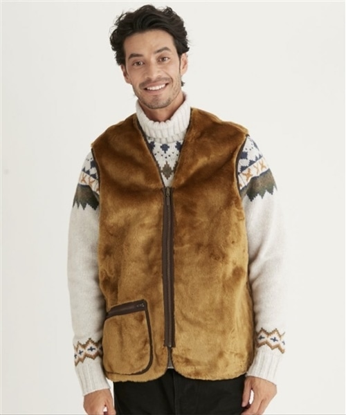 BARBOUR/バブアー フロントジップファーライナーベスト MLI0004(38