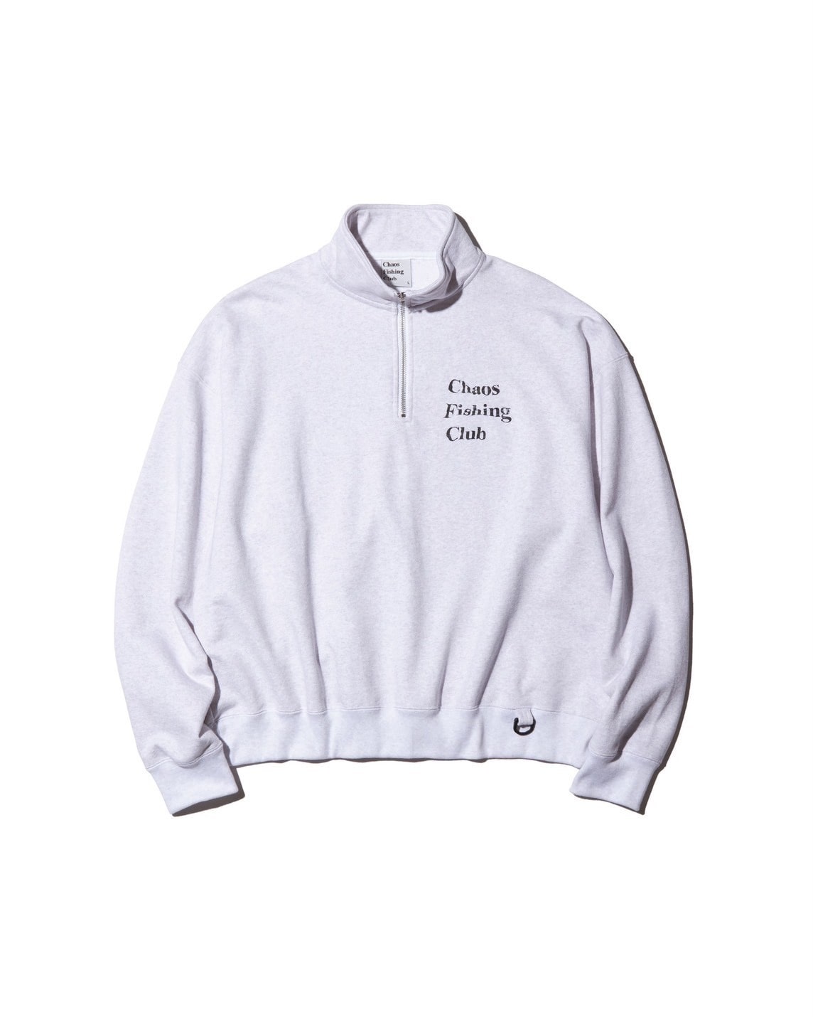 CHAOS FISHING CLUB/カオスフィッシングクラブ/LOGO HALF ZIP SWEAT