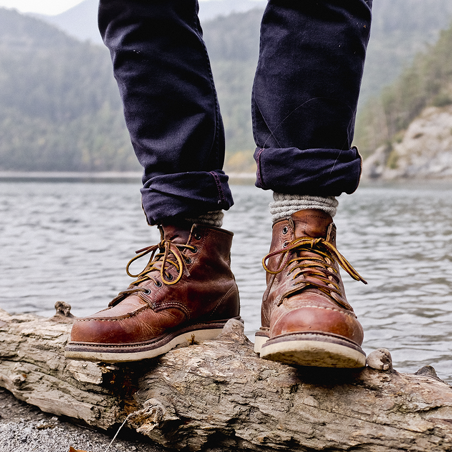 レッドウィング 6inch CLASSIC MOC 1907(US 7.0 D(約 25.0 cm))｜ RED