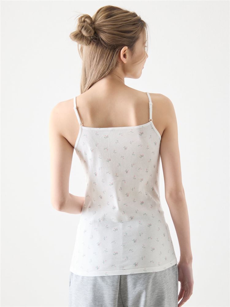 綿100％小花柄キャミソール: 下着・インナー |チュチュアンナ