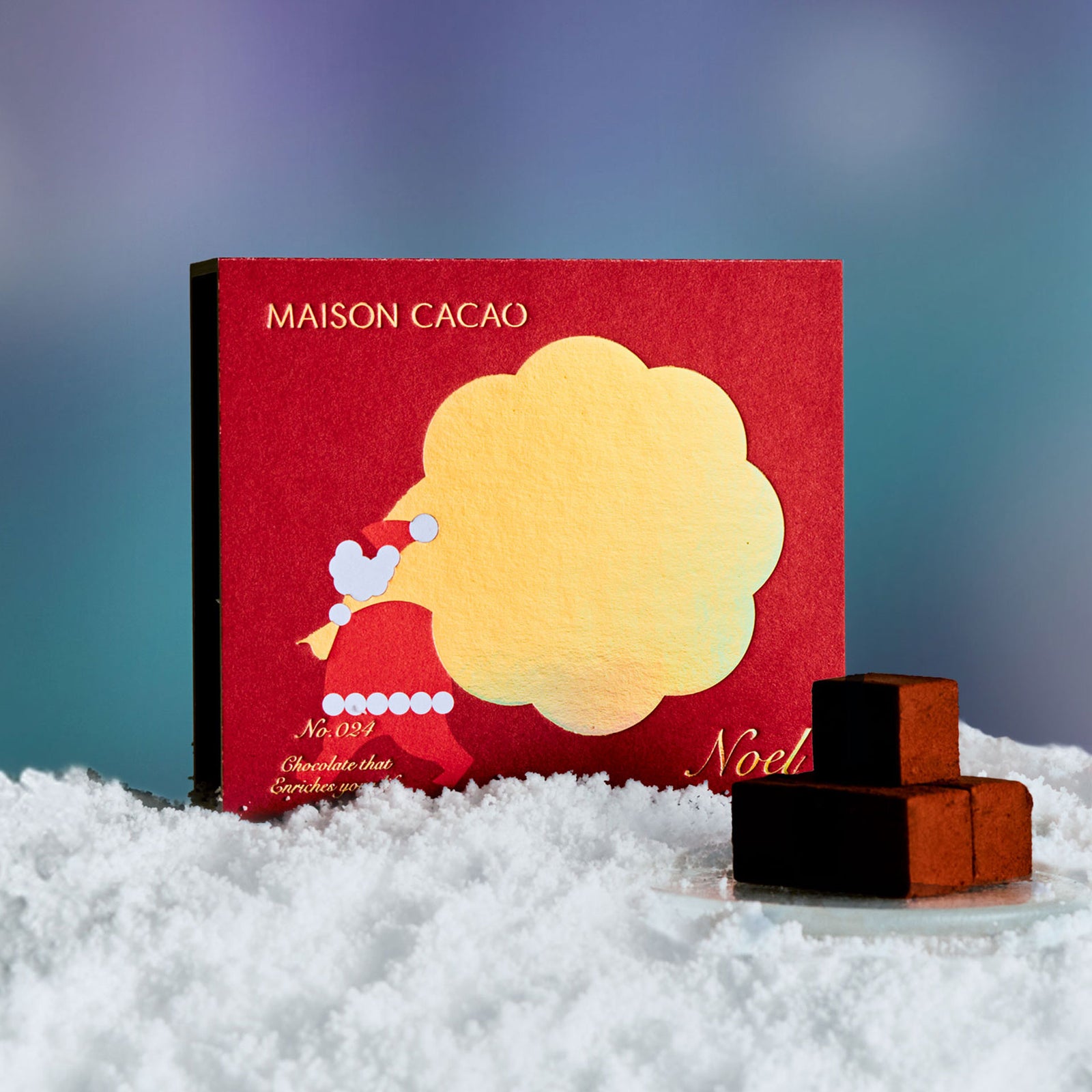 クリスマス限定】生チョコレート あまおう2種ボックス NOEL & AURORA