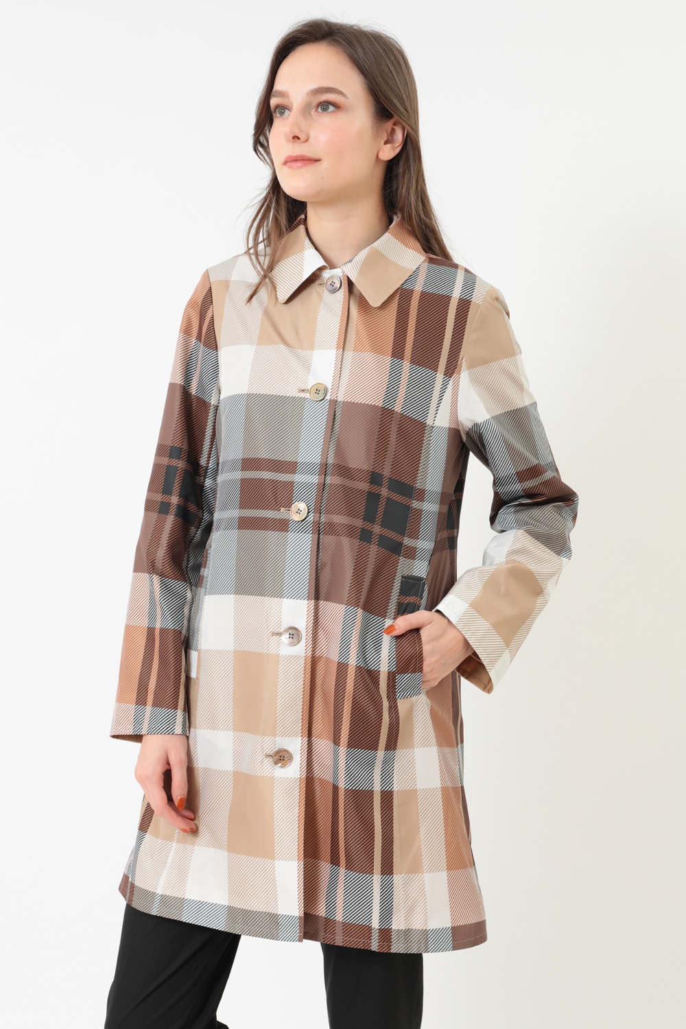 リバーシブルシングルステンカラーコート｜DAKS（ダックス）公式