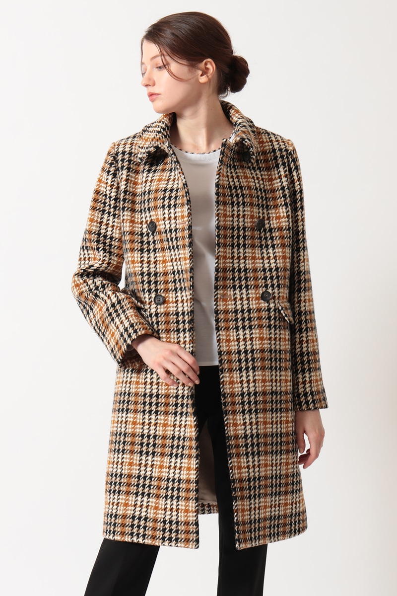 チェックツイードコート A52G311153｜DAKS（ダックス）公式オンライン