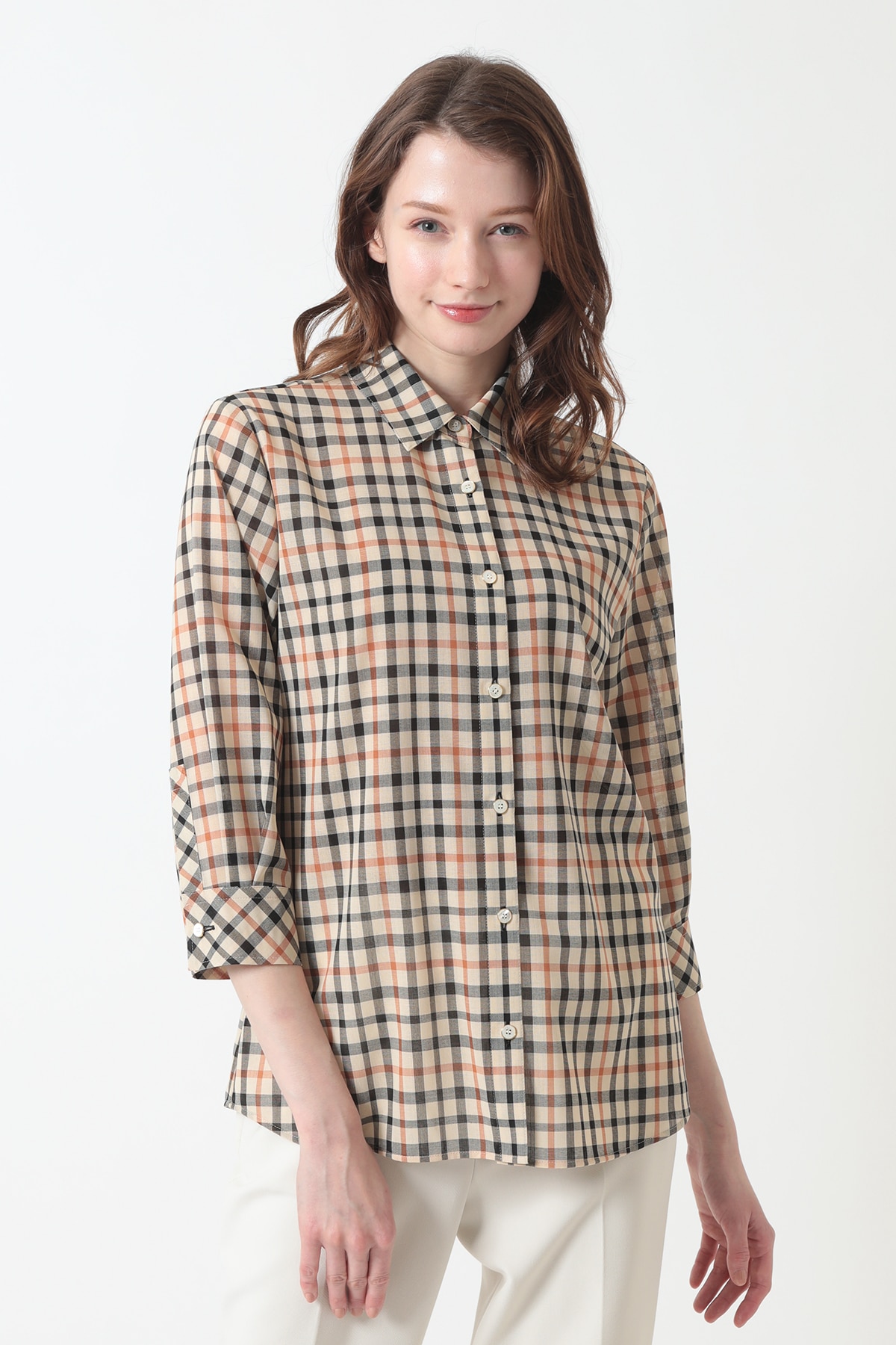 ウールボイル ハウスチェックシャツ A52F352242｜DAKS（ダックス）公式