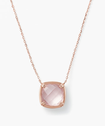 K18PG ローズクォーツ ネックレス|festaria Online Shop(フェスタリア