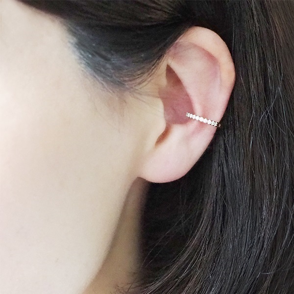 K18YGダイヤモンドイヤーカフ(片耳用) | ポンテヴェキオ公式オンライン