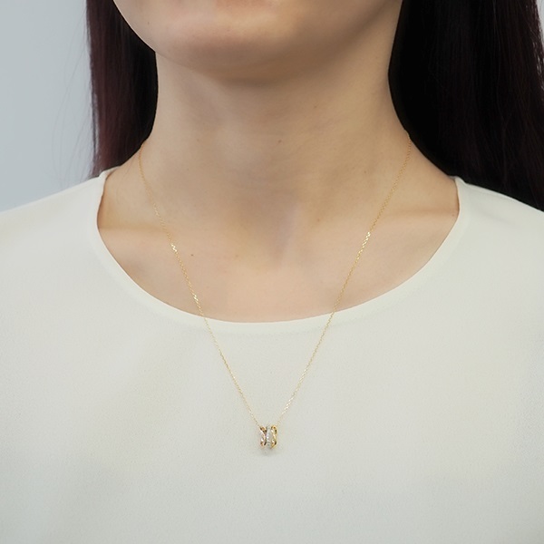 K18YG/PG/Pt950ダイヤモンドネックレス | ポンテヴェキオ公式