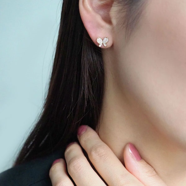 K18YGダイヤモンドピアス(片耳用) | ポンテヴェキオ公式オンライン