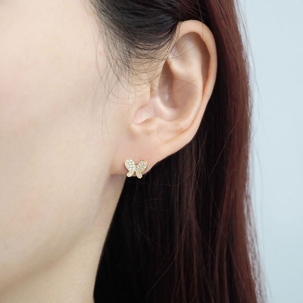 K18YGダイヤモンドピアス(片耳用) | ポンテヴェキオ公式オンライン