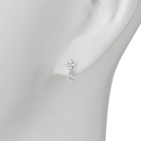 K18WGダイヤモンドピアス | ポンテヴェキオ公式オンラインショップ