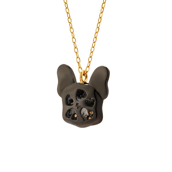 K18YGブラックダイヤモンド/ダイヤモンドネックレス | ポンテヴェキオ