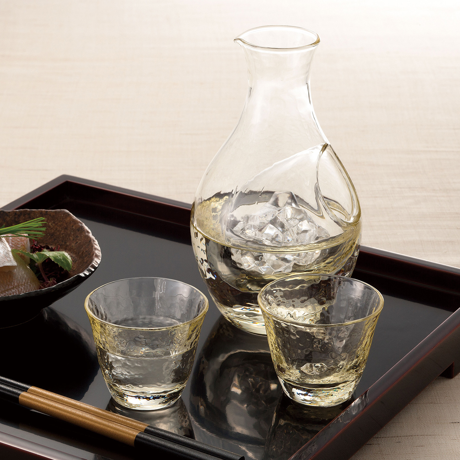 高瀬川 琥珀（冷酒セット） G604-M72 / 東洋佐々木ガラス(株) 公式