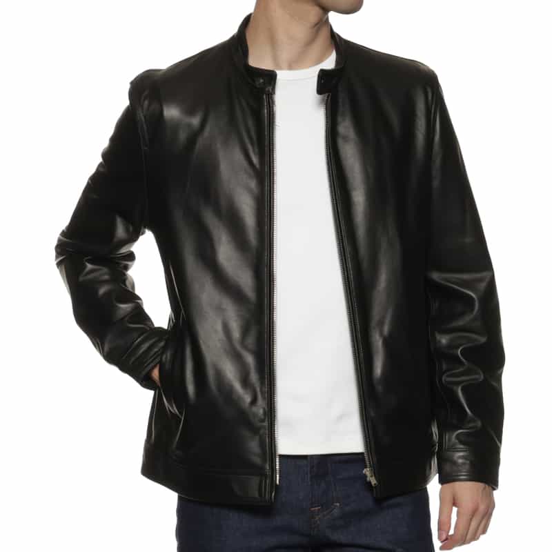 シングルレザーライダース ブルゾン（2235791）｜BARNEYS NEW YORK