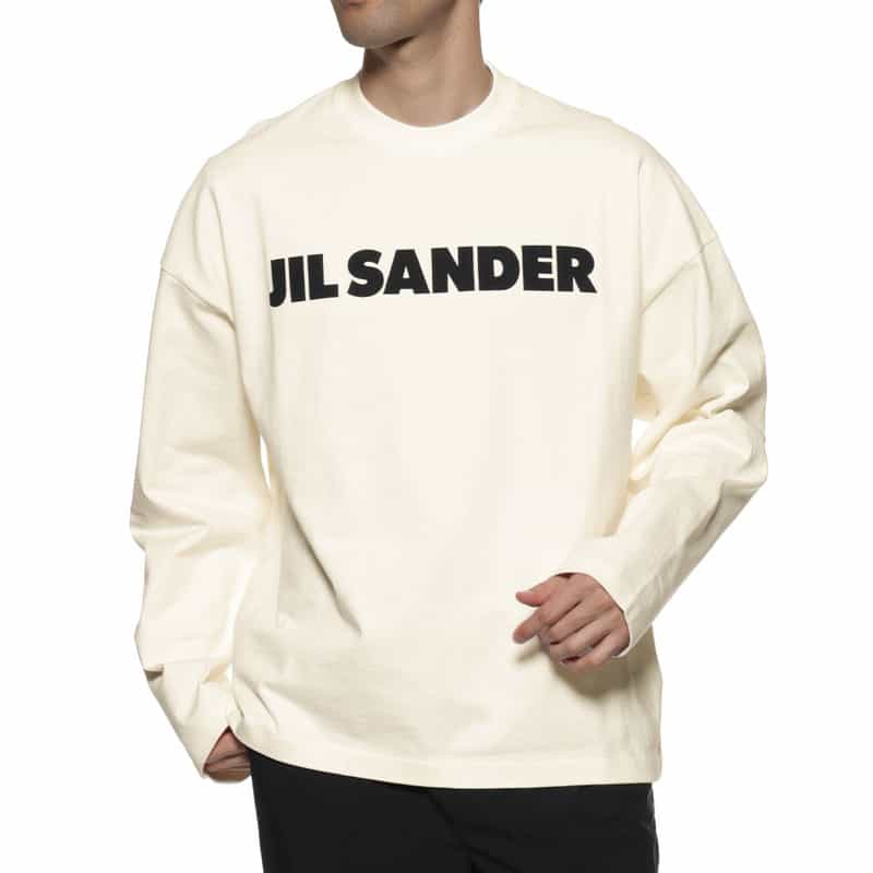 JIL SANDER＜ジル サンダー＞ロゴ入りロングスリーブTシャツ（2236905