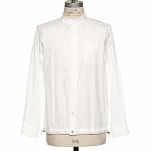 SACAI＜サカイ＞ドローコード付コットン ポプリンシャツ（2242601