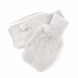 ALPO ＜アルポ＞レッキスファー付きフィンガーレスニットグローブ