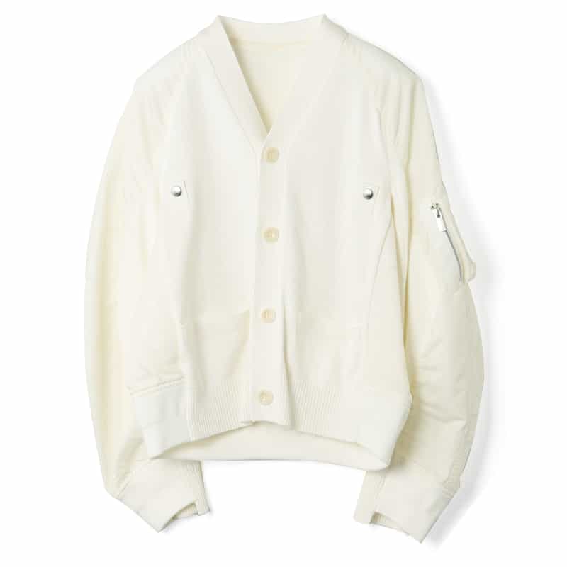 SACAI＜サカイ＞ コンビネーション ニットカーディガン（2264212