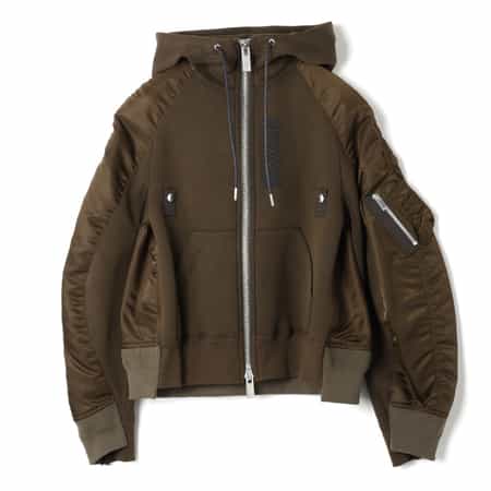 SACAI＜サカイ＞ コンビネーション スウェットパーカー（2264224