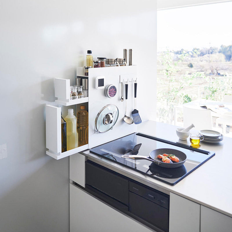 隠せる調味料ラック タワー 2段｜山崎実業 – イルムス オンラインストア