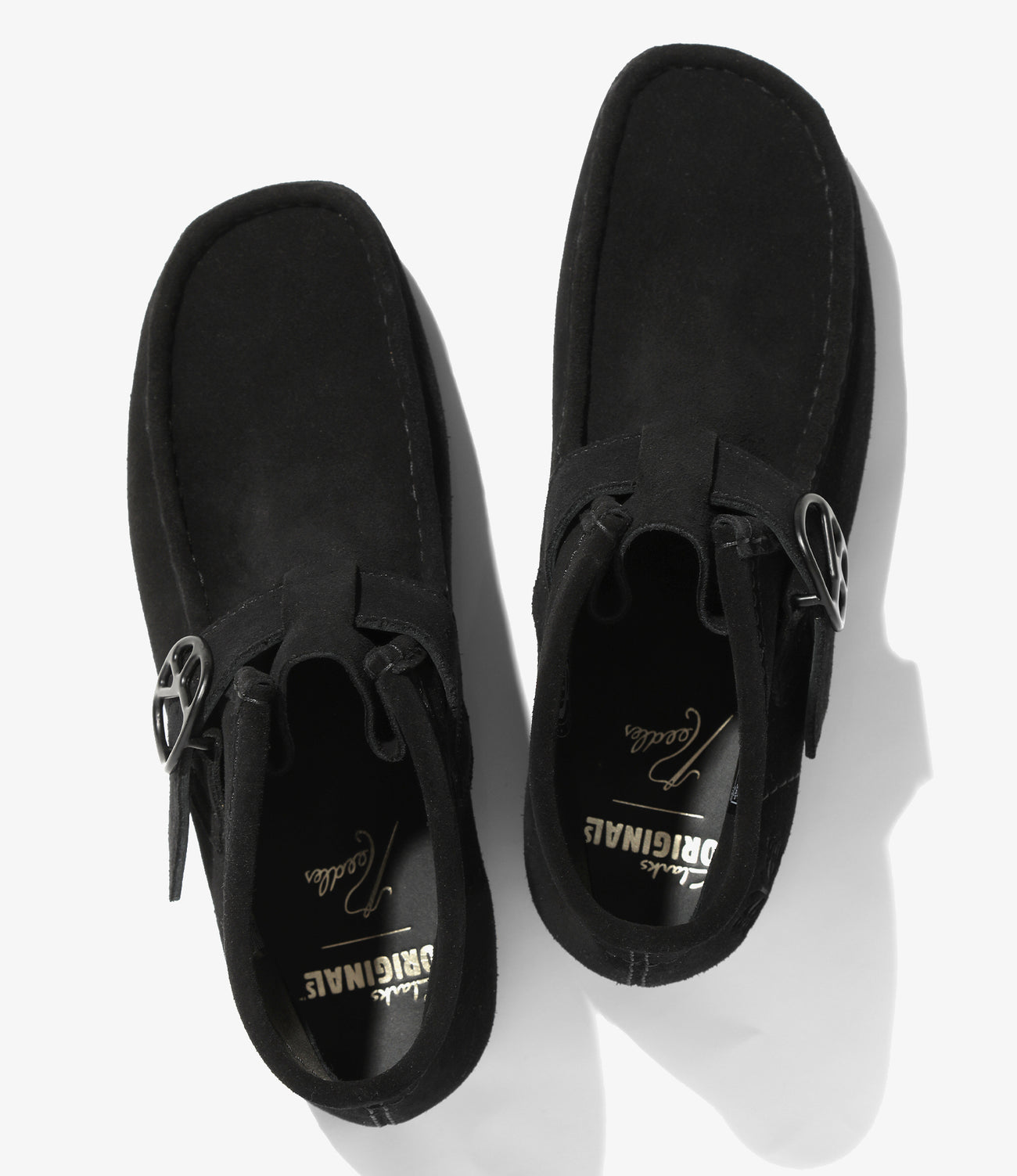 NEEDLES〉x〈CLARKS ORIGINALS〉Wallabee BT - Peace Buckle