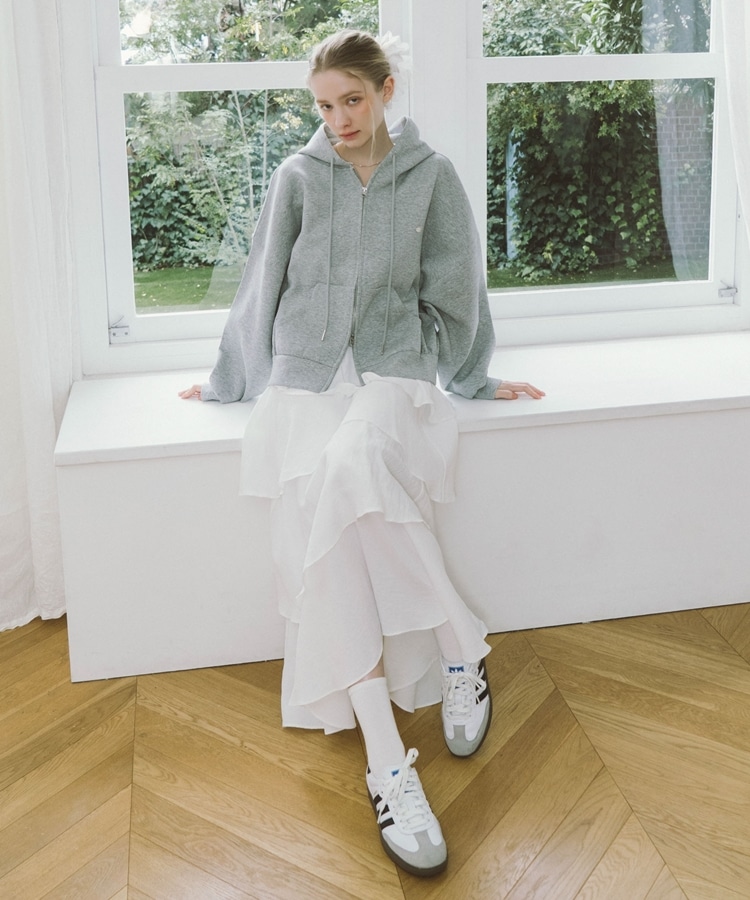 Wzipダンボールパーカー(M GRAY): トップス｜PMbox P&M OFFICIAL