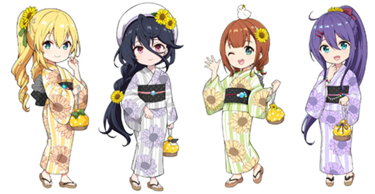 8月8日（金）より、河口湖・山中湖・熱海・箱根×温泉むすめ「2025夏