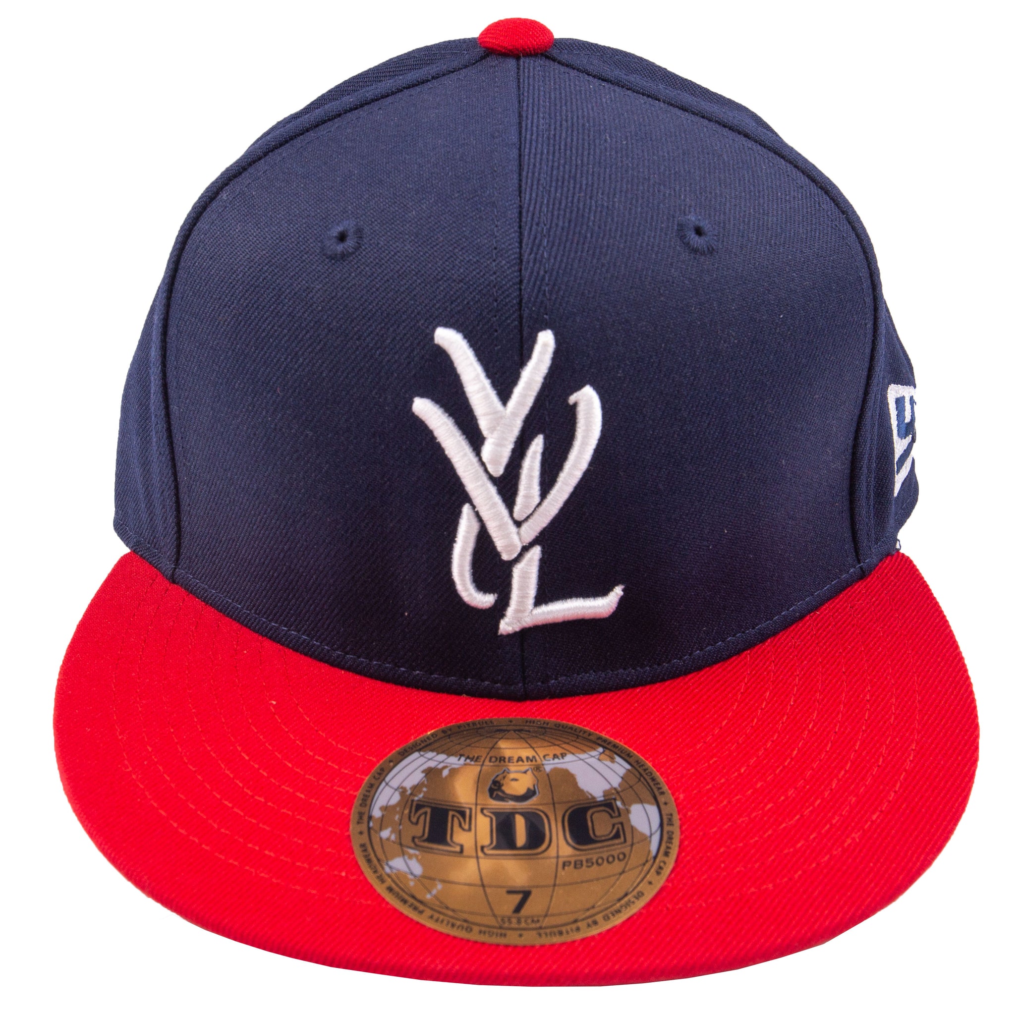 Playboi Carti Navy/Red YVL Fitted Hat – On The Arm