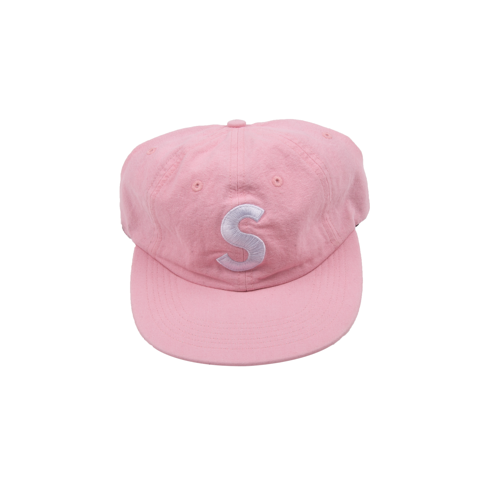 Supreme Pink S Logo Hat – On The Arm