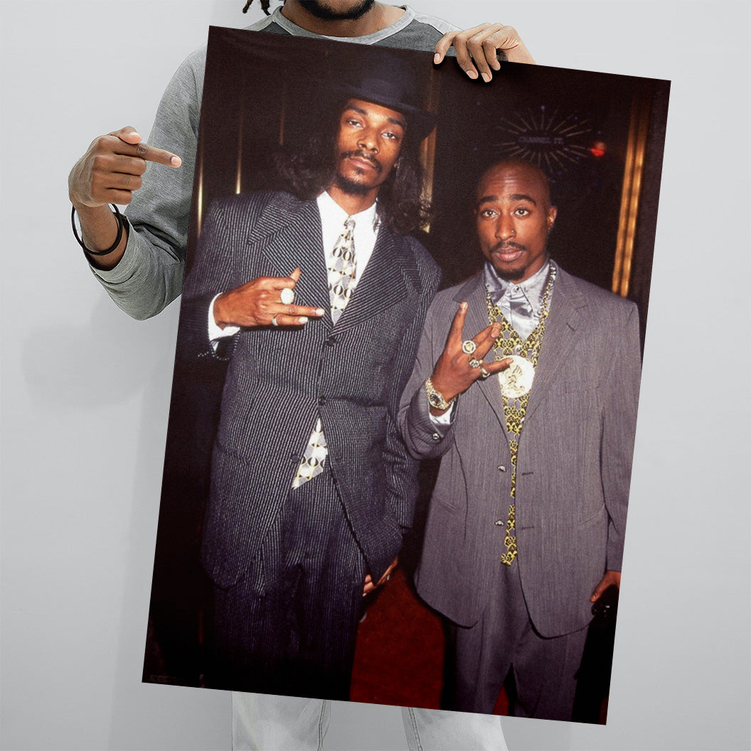 2Pac and Snoop Dog (A1 59.5x84cm) Poster – On the Wall Art Prints