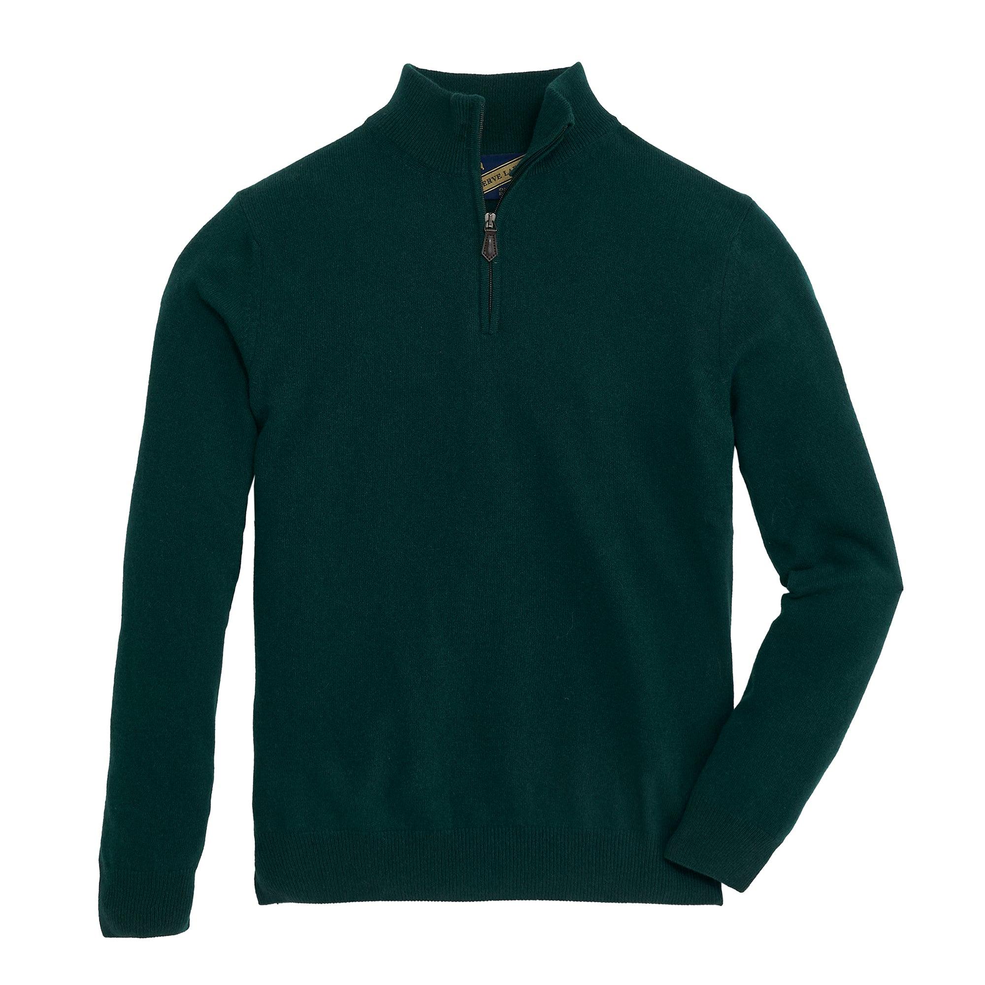 James Cashmere 1/4 Zip Sweater – Onward Reserve