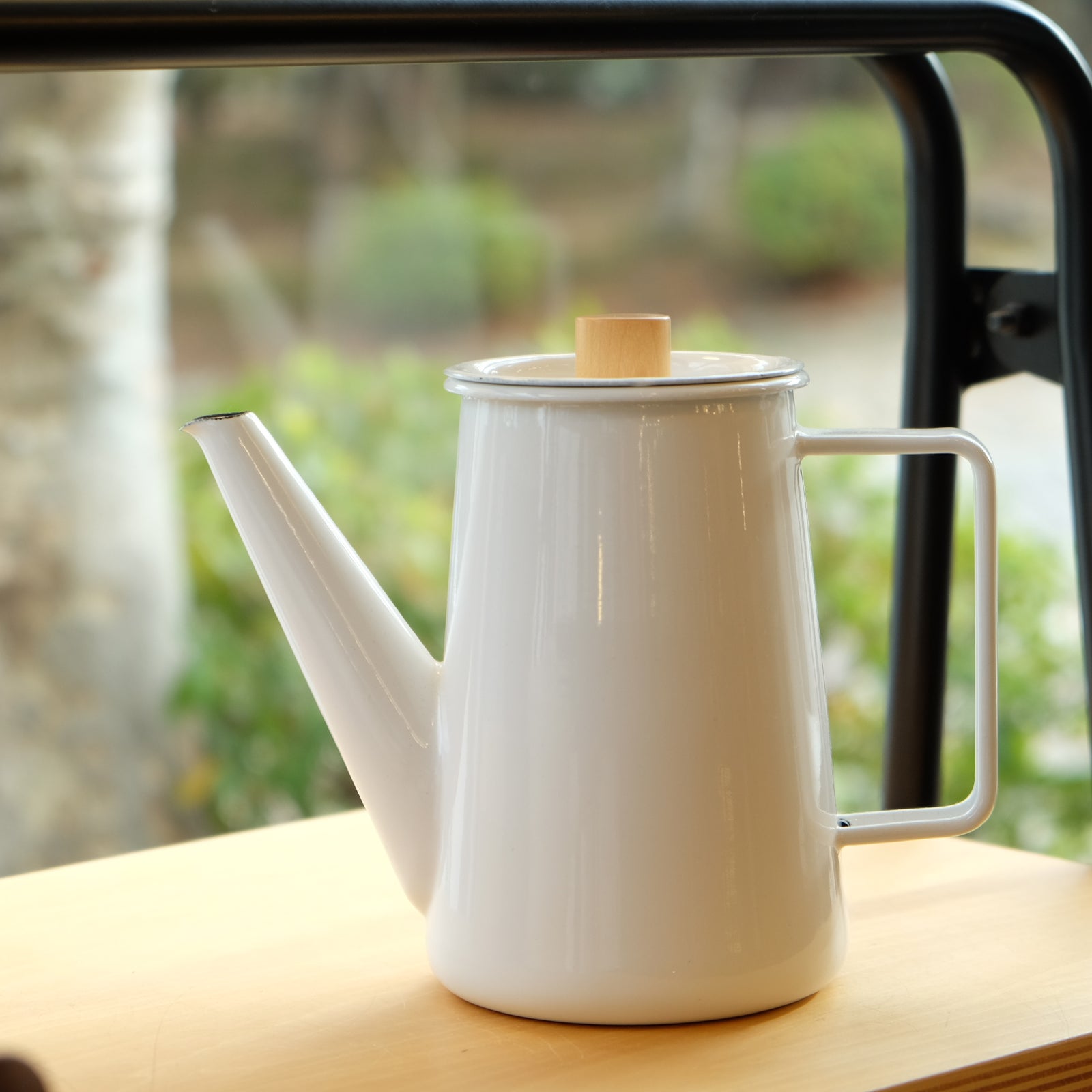 kaico コーヒーポット 琺瑯コーヒーポット 1.1L ケトル ホーロー