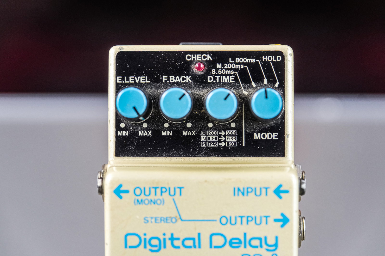 1984 Boss DD-2 Digital Delay (Blue Label) white