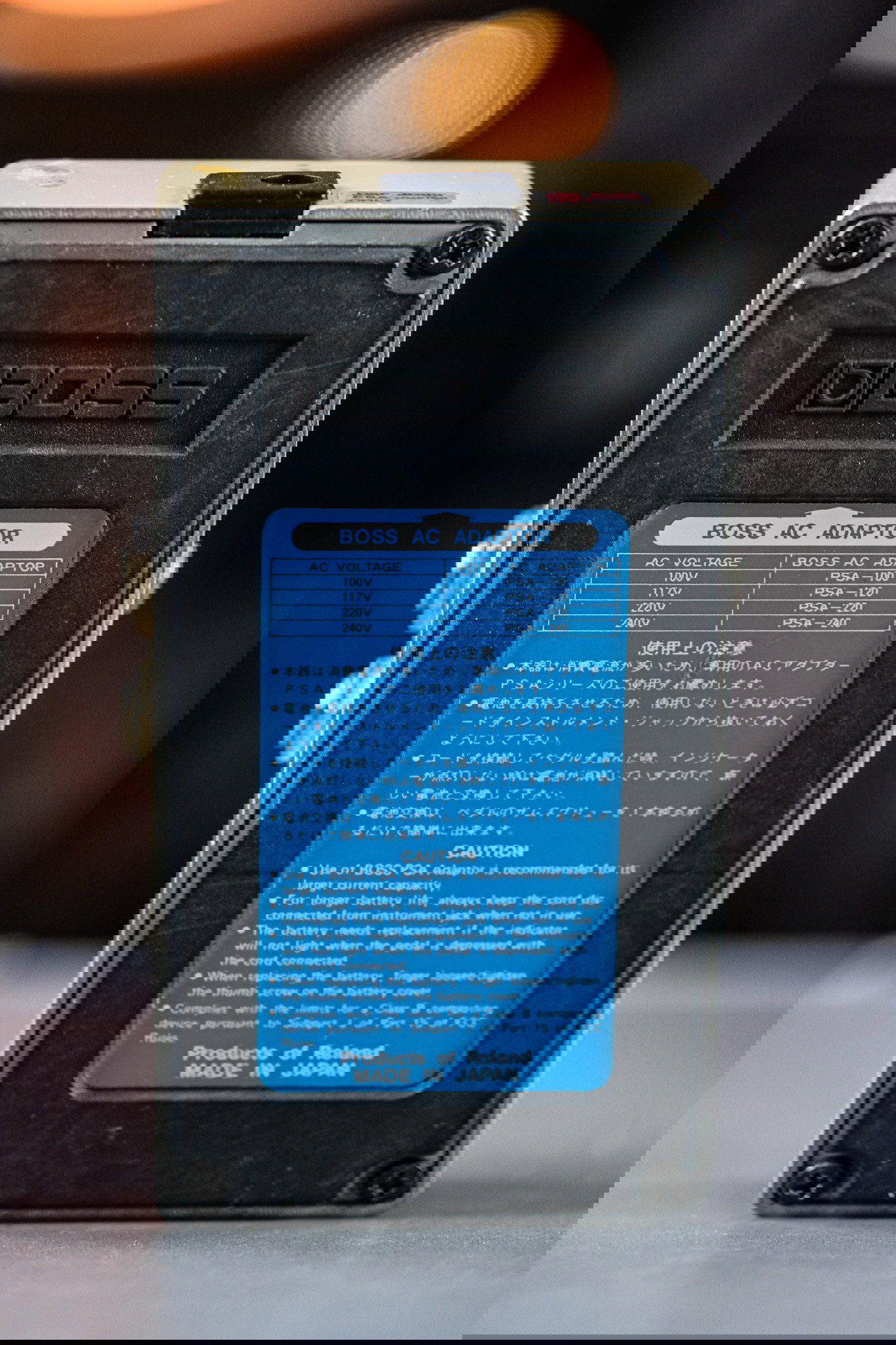 1984 Boss DD-2 Digital Delay (Blue Label) white