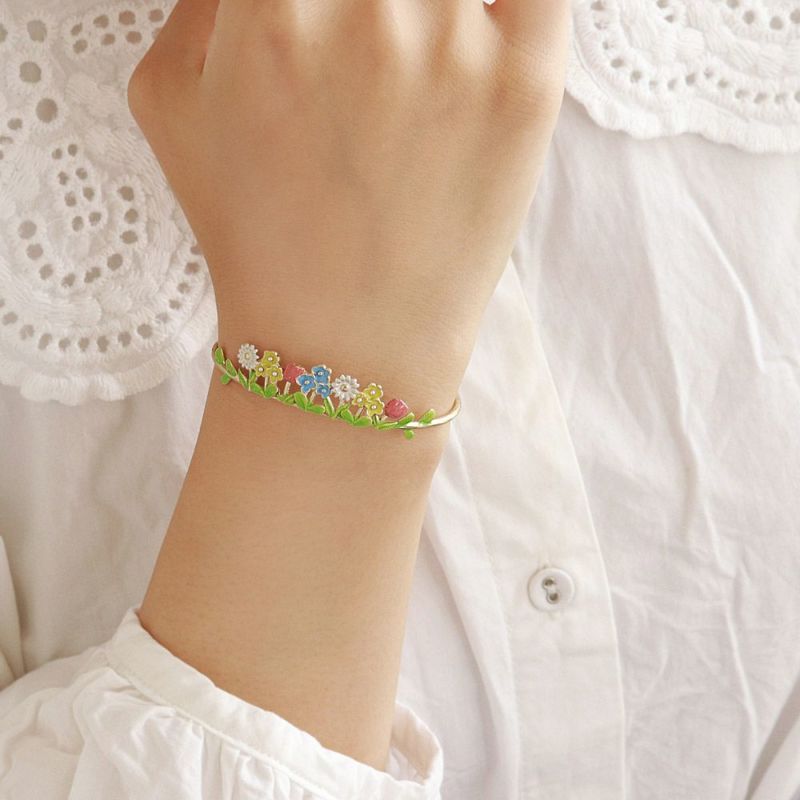 Ayatorie/アヤトリエ】お花畑のバングル – OSEWAYAオンラインストア