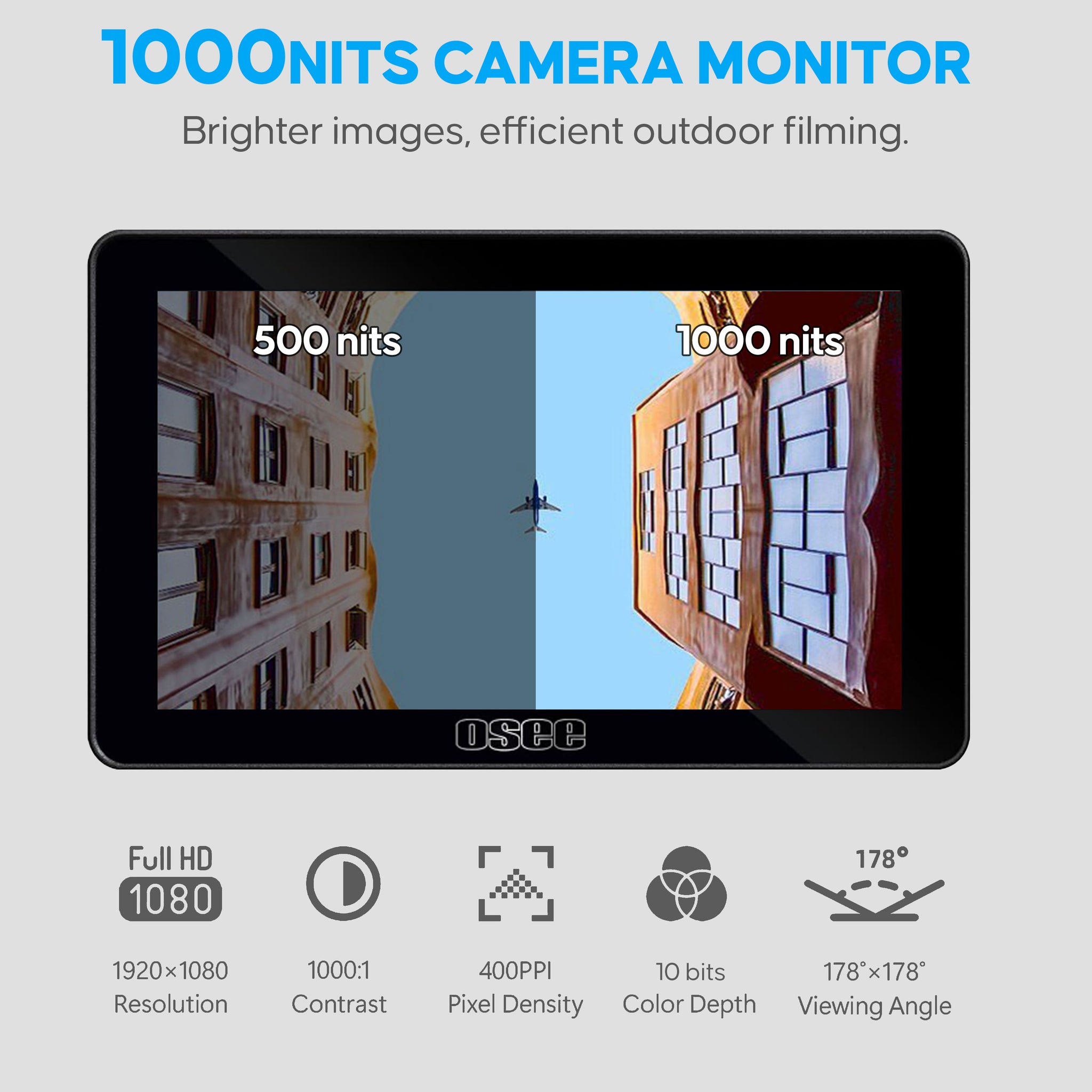 Lilmon 5: 4K HDMI Monitor | 1000nits Touch Field Monitor | Osee