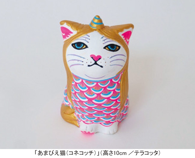 虹*堂様 半魚ネコ① 25cm✖️20cmパネルキャンバス 虹*堂様 半魚ネコ①