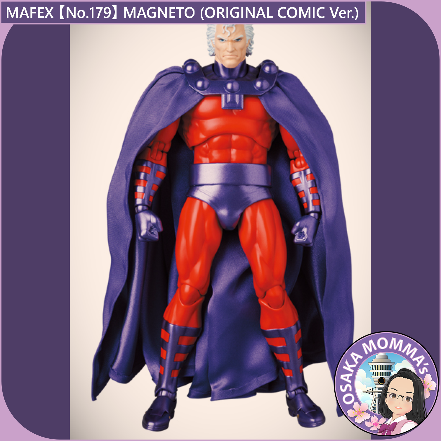 MAFEX 【No.179】X-MEN MAGNETO (COMIC Ver.) – Osaka Momma's