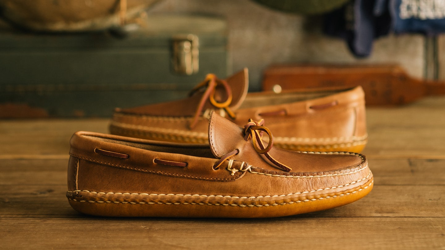 Woodland Moc - Horween Natural Chromexcel, Chromepak Voyageur Sole