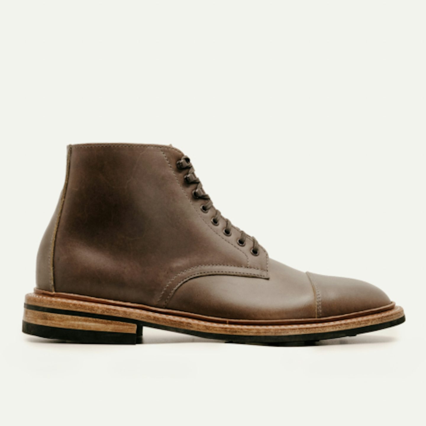 Cap-Toe Lakeshore Boot - Brown Chromexcel, Dainite Sole - Made in