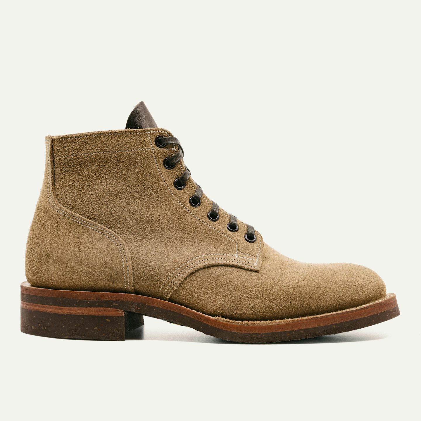 Storm Boot - Horween Natural Chromexcel Roughout, Vibram 700 Cork