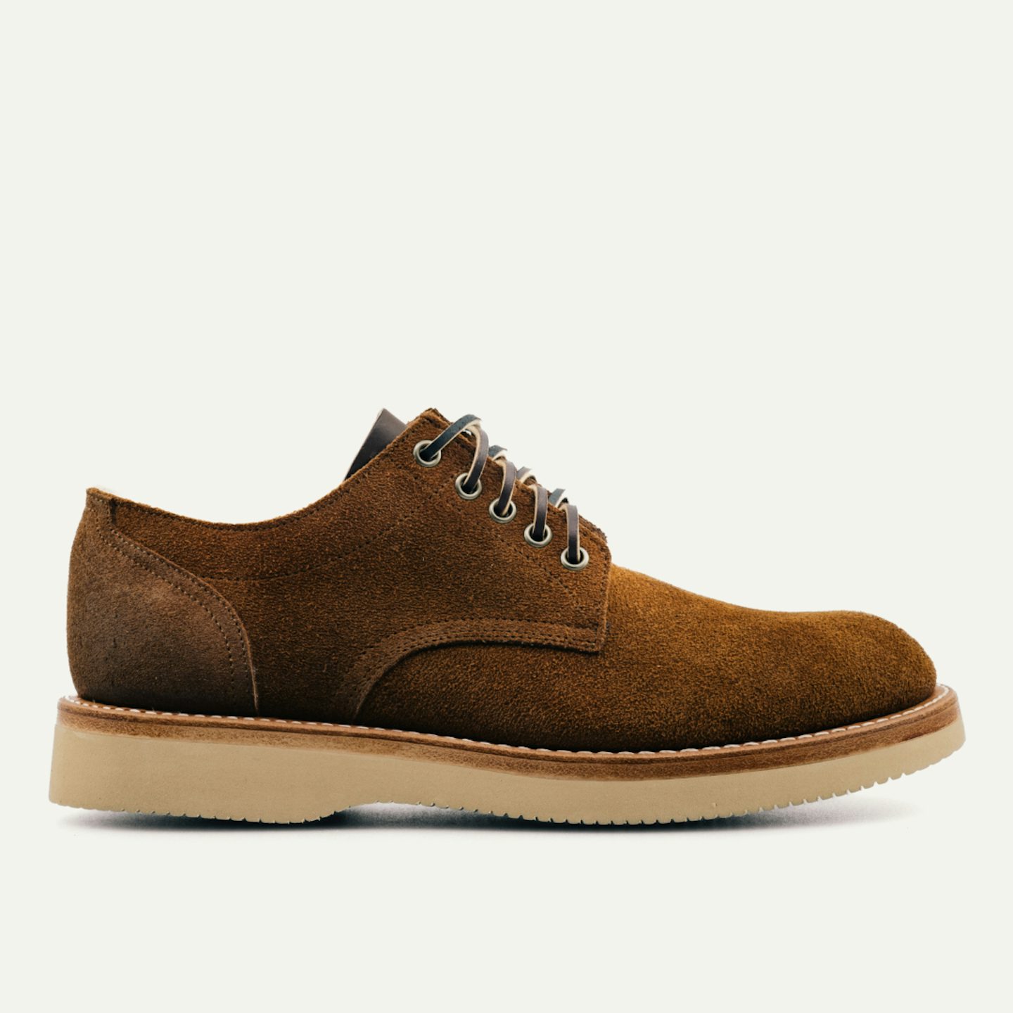 Trench Oxford - Seidel Aged Bark Chieftain Roughout, Vibram 2060