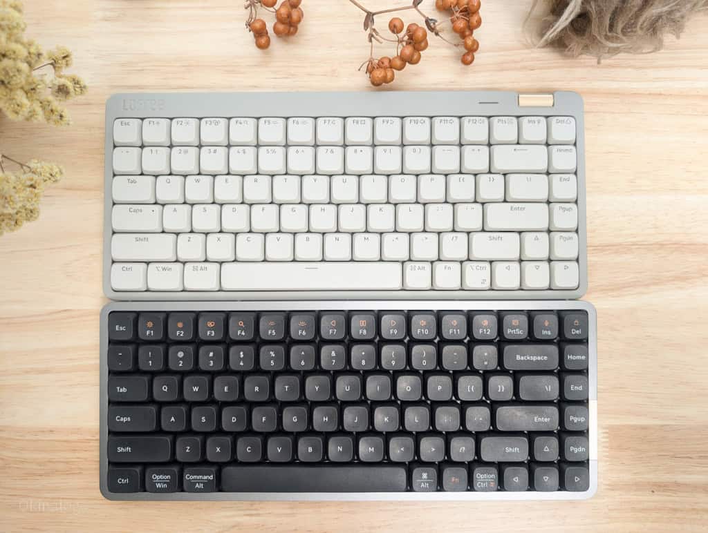 Lofree FLOW Liteレビュー。クセになる軽い打鍵感とシンプルデザインで