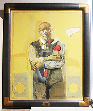 絵画作品『手品師』(増田常徳 作)寄贈 | 鹿児島県立大島高等学校