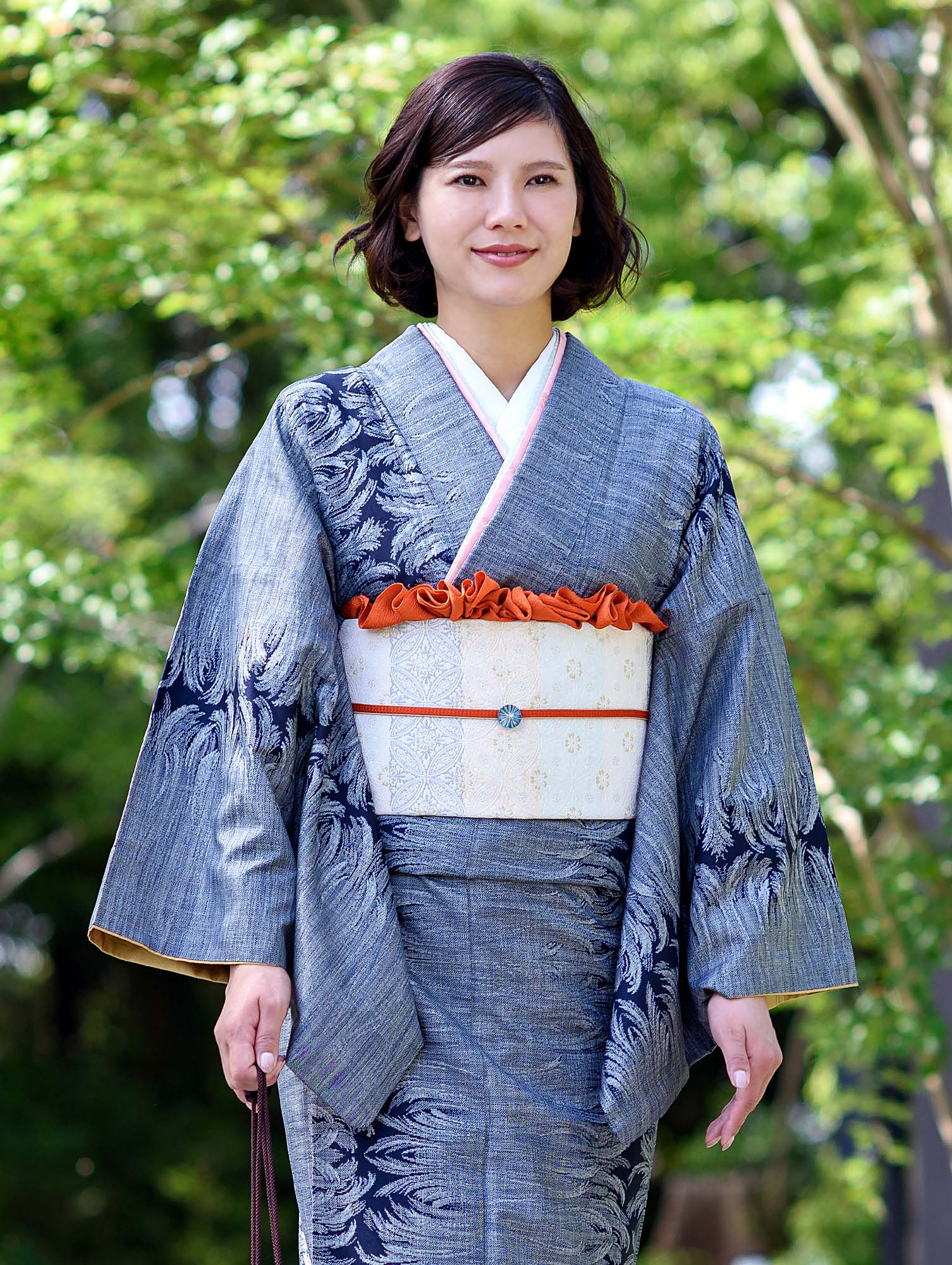 正藍染大島紬 | 大島紬製品のご紹介 | 本場大島紬織物協同組合