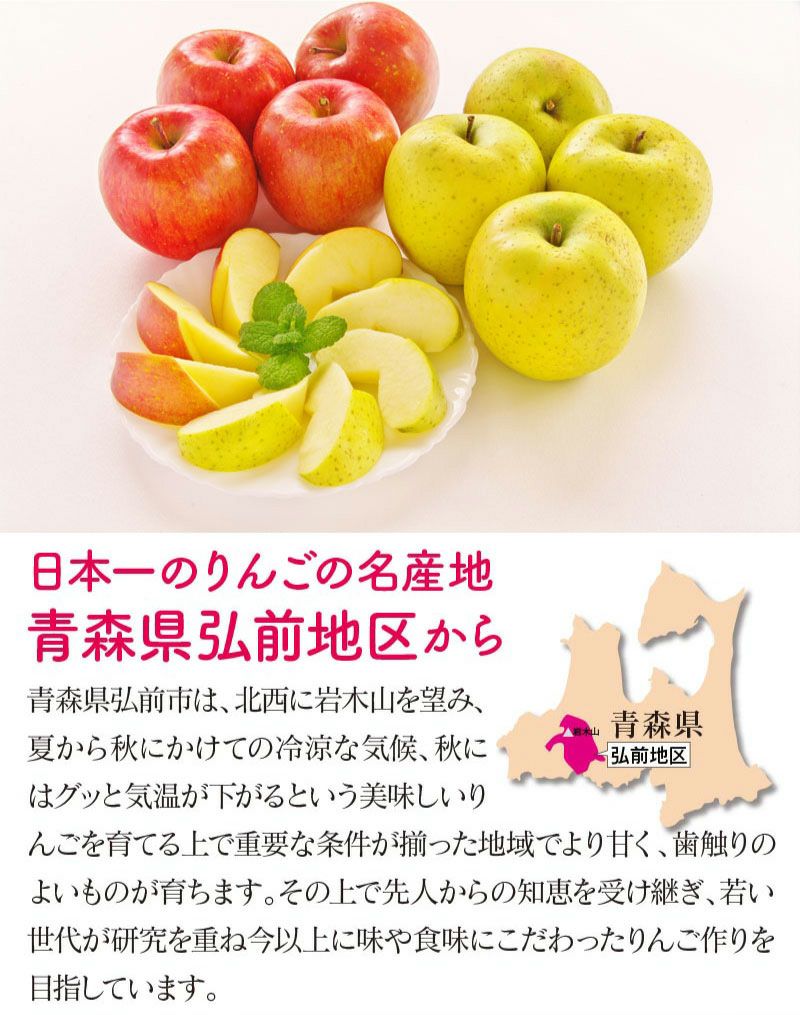 青森 りんご 2種 トキメキりんごセット 送料無料 ＜10月中旬より順次